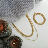 نیم ست کارتیر و زنجیر توپی