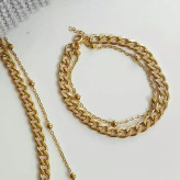 نیم ست کارتیر و زنجیر توپی