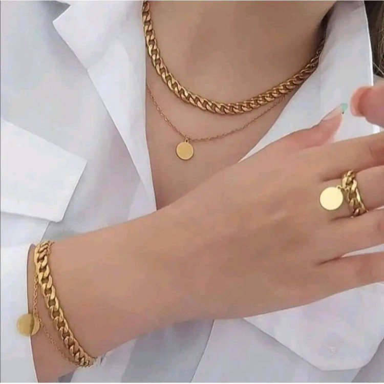 ست گردنبند و دستبند زنانه