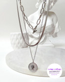 گردنبند ۳لاین ماری