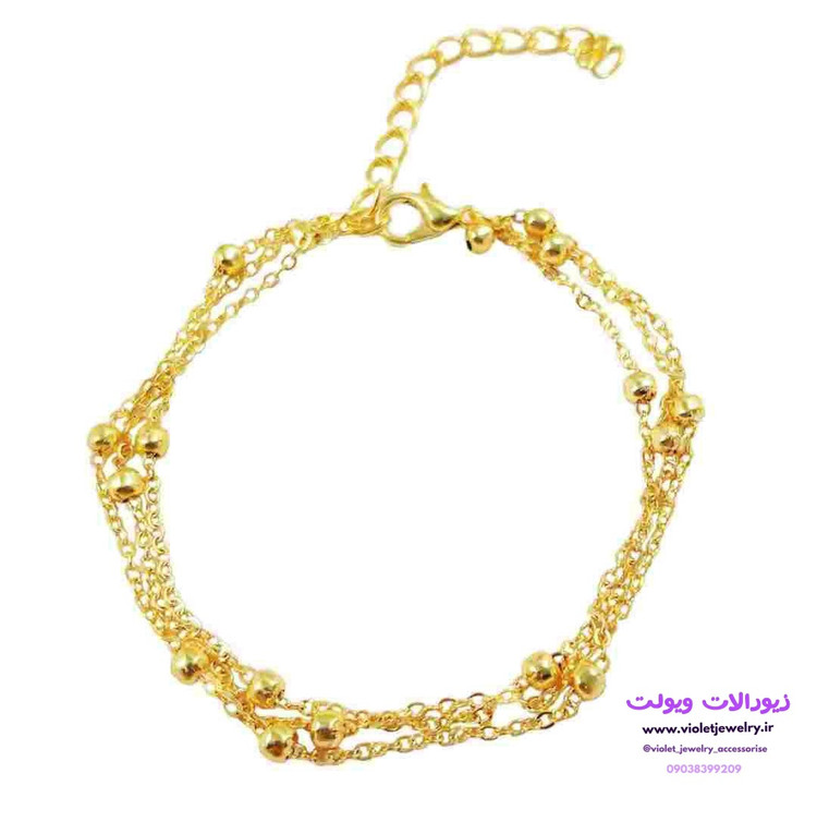 دستبند استیل دخترانه