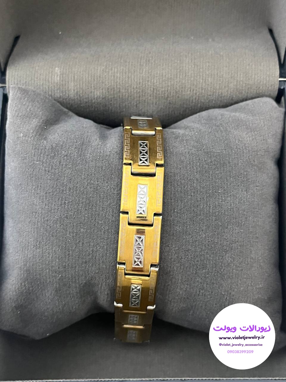 دستبند استیل مردانه