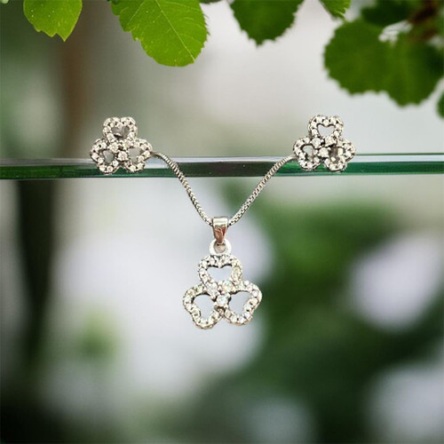 نیم ست نقره