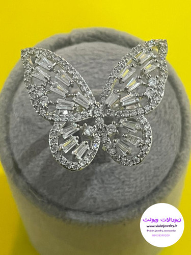 انگشتر زنانه پروانه