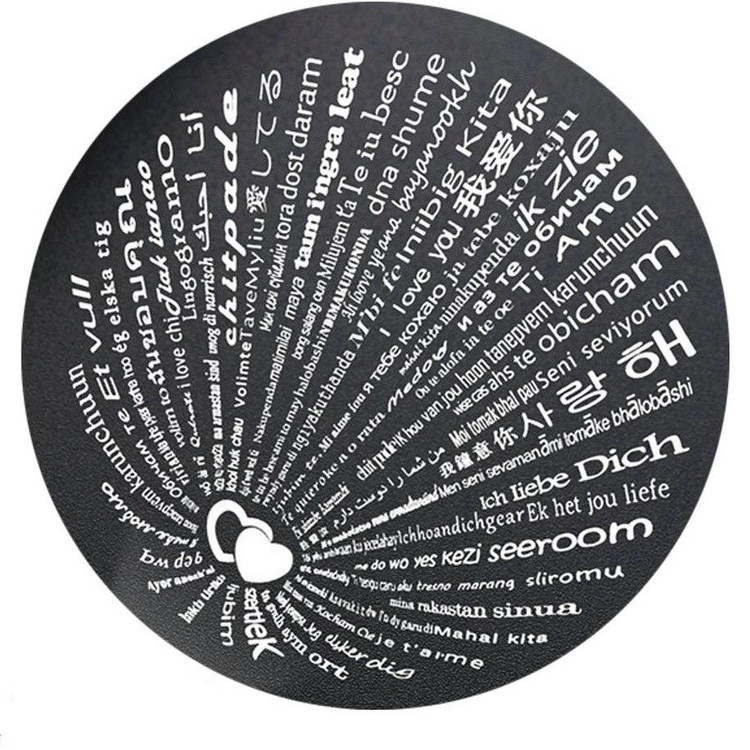 گردنبند دوستت دارم به صد زبان